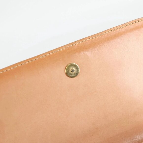 CELINE C Macadam Canvas Accessory Pouch Beige Gold Auth yk18393V - Picture 11 of 16